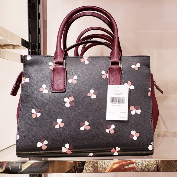 KATE SPADE MEDIUM CAMERON DUSK BUDS DISTY SATCHEL - Picture 3 of 7